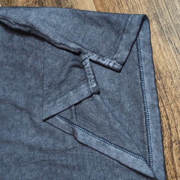 John Varvatos Burnout Polo Shirt Garment Dyed Size Large In Blue - Picture 6 of 10